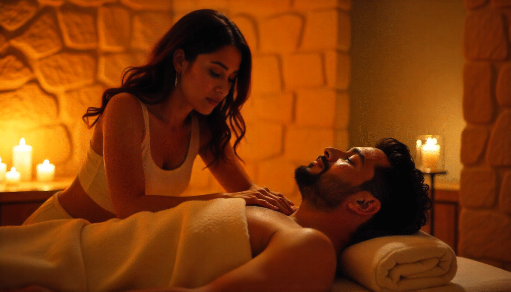 body massage center