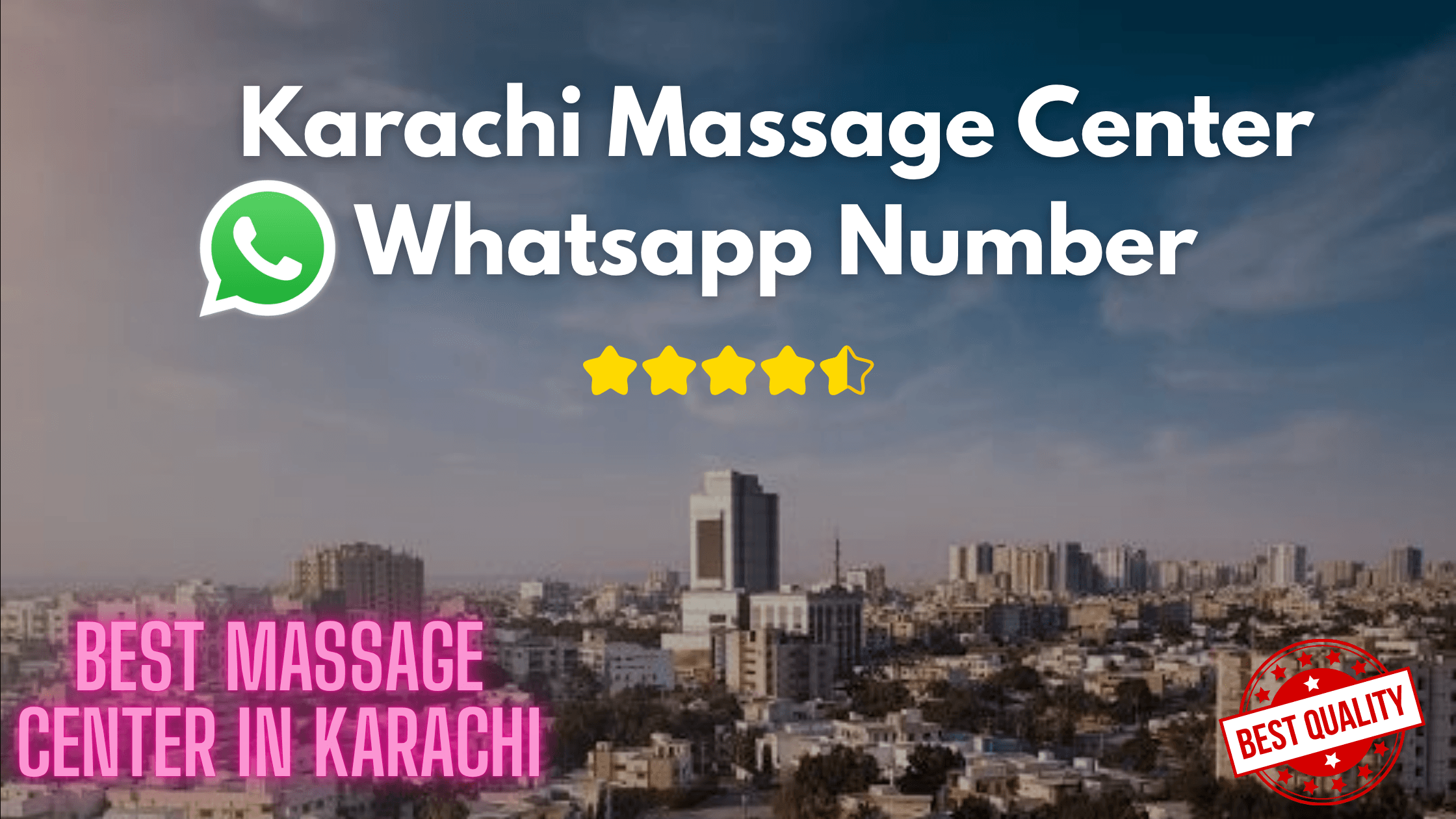 Read more about the article Karachi Massage Center Whatsapp Number